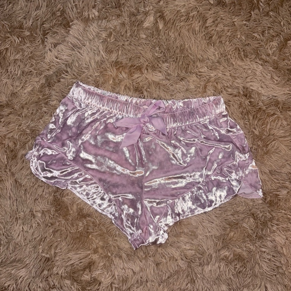 Victoria’s Secret Velvet Shorts